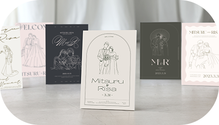 イラストウェルカムボード