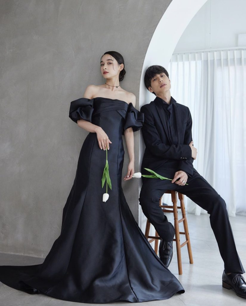 ウェディングドレスの最新トレンド ブラックドレスをご紹介【aim原宿店 