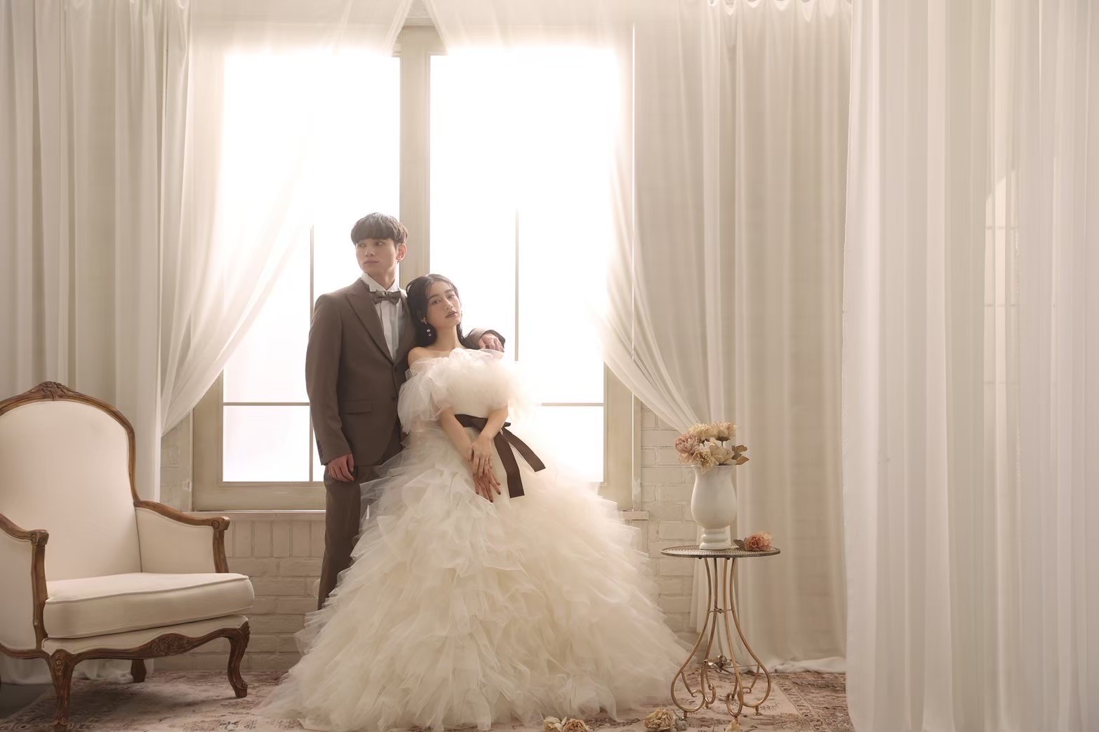 北海道、札幌、フォトウェディング、フォトスタジオ、ヘアメイク、ウェディング、カラードレス、和装