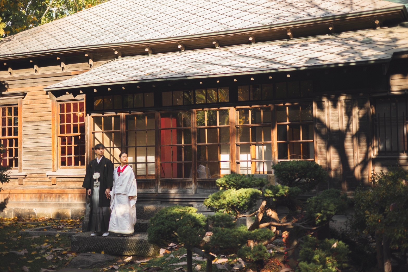 Studio、Photo studio、Wedding、Pre-wedding、Sapporo、Hokkaido、Wedding dress、Colored wedding dress、Traditional Japanese attire、Colorful wedding kimono、VFW (Vancouver Fashion Week)、Hair and makeup / J-Beauty、